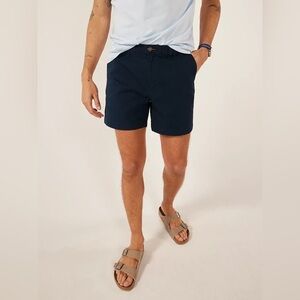 Chubbies Men’s Original Stretch Shorts “The Armadas” in Navy Size M